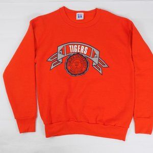 Vintage Auburn University Americas Finest Mens Sweatshirt Orange Sz Large